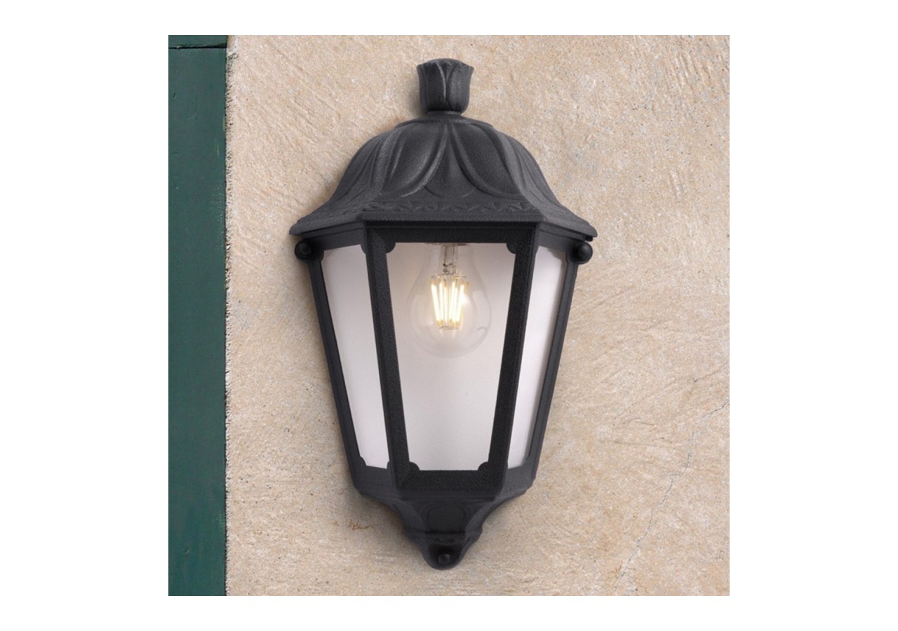 Demi-lanterne murale Fumagalli iesse E27 IP55 - M22.000.000.AXE27 - Barcelona LED