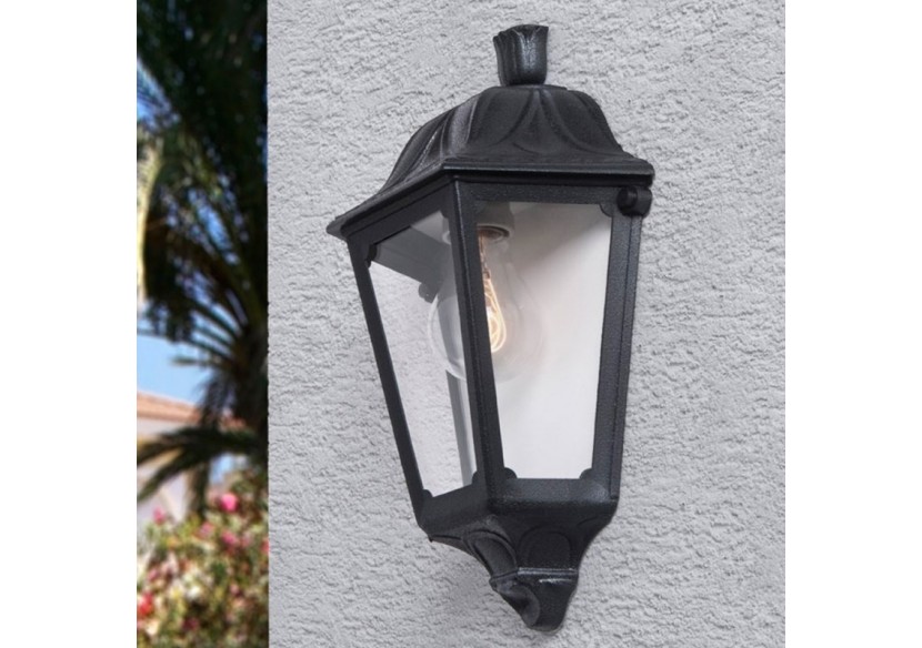 Demi-lanterne murale Fumagalli iesse E27 IP55 - M22.000.000.AXE27 - Barcelona LED