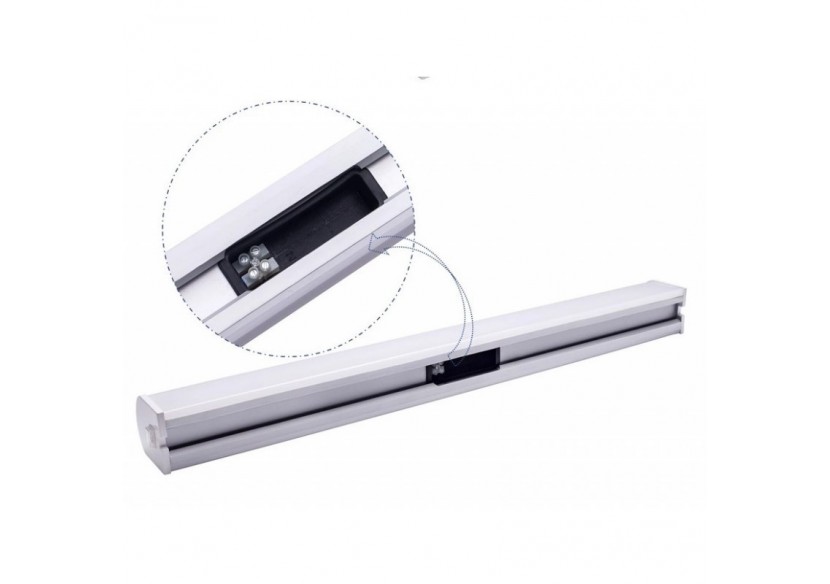 Applique LED de salle de bain 15W 60cm 1200lm IP44 - LE100-BN - Barcelona LED