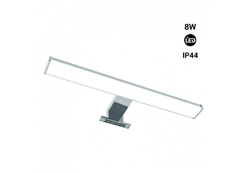 Applique LED miroir salle de bain "Line" 8W - LE201-CR-BN - Barcelona LED