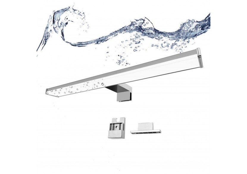 Applique LED miroir salle de bain "Line" 8W - LE201-CR-BN - Barcelona LED