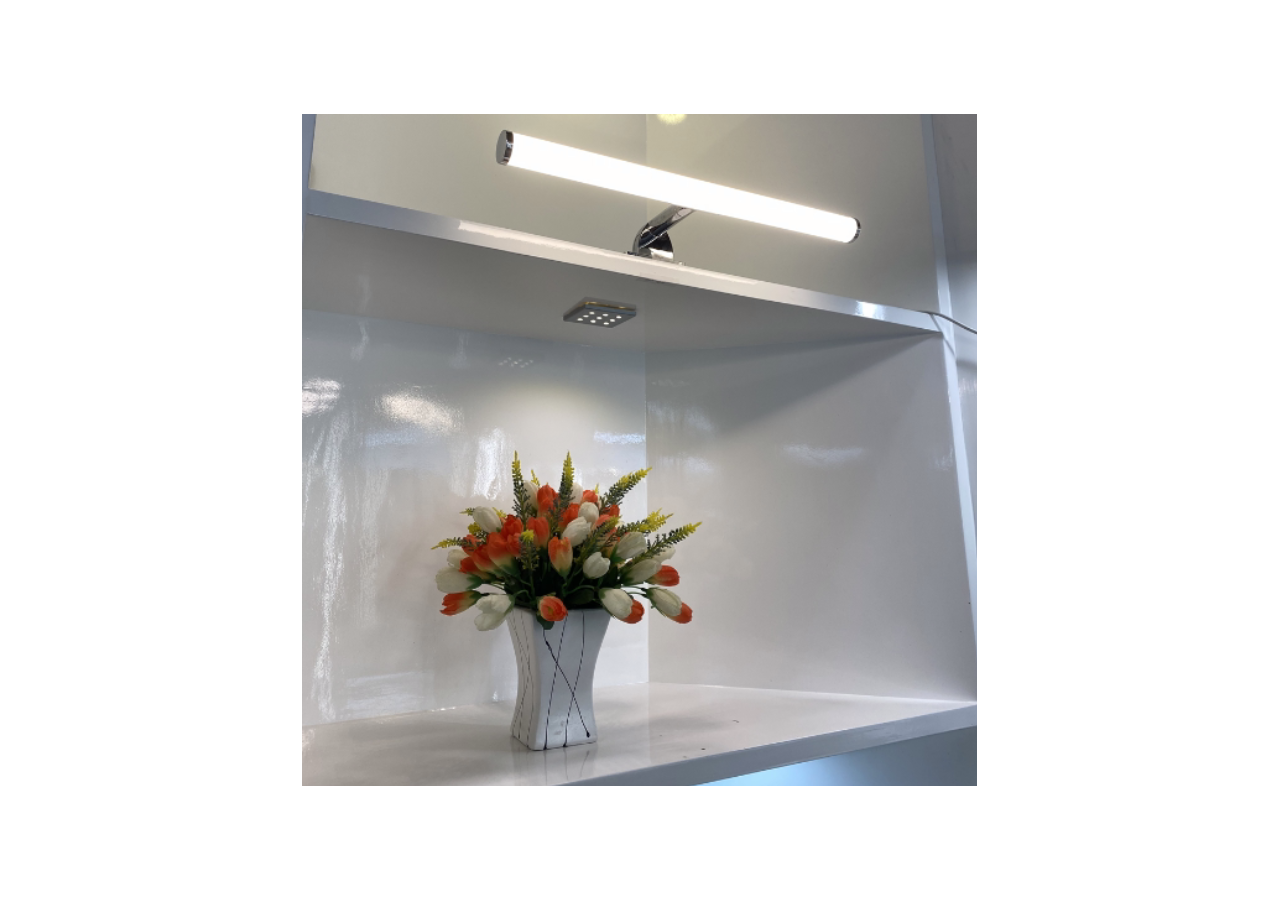 Applique LED miroir salle de bain 6W - LE210-BN - Barcelona LED