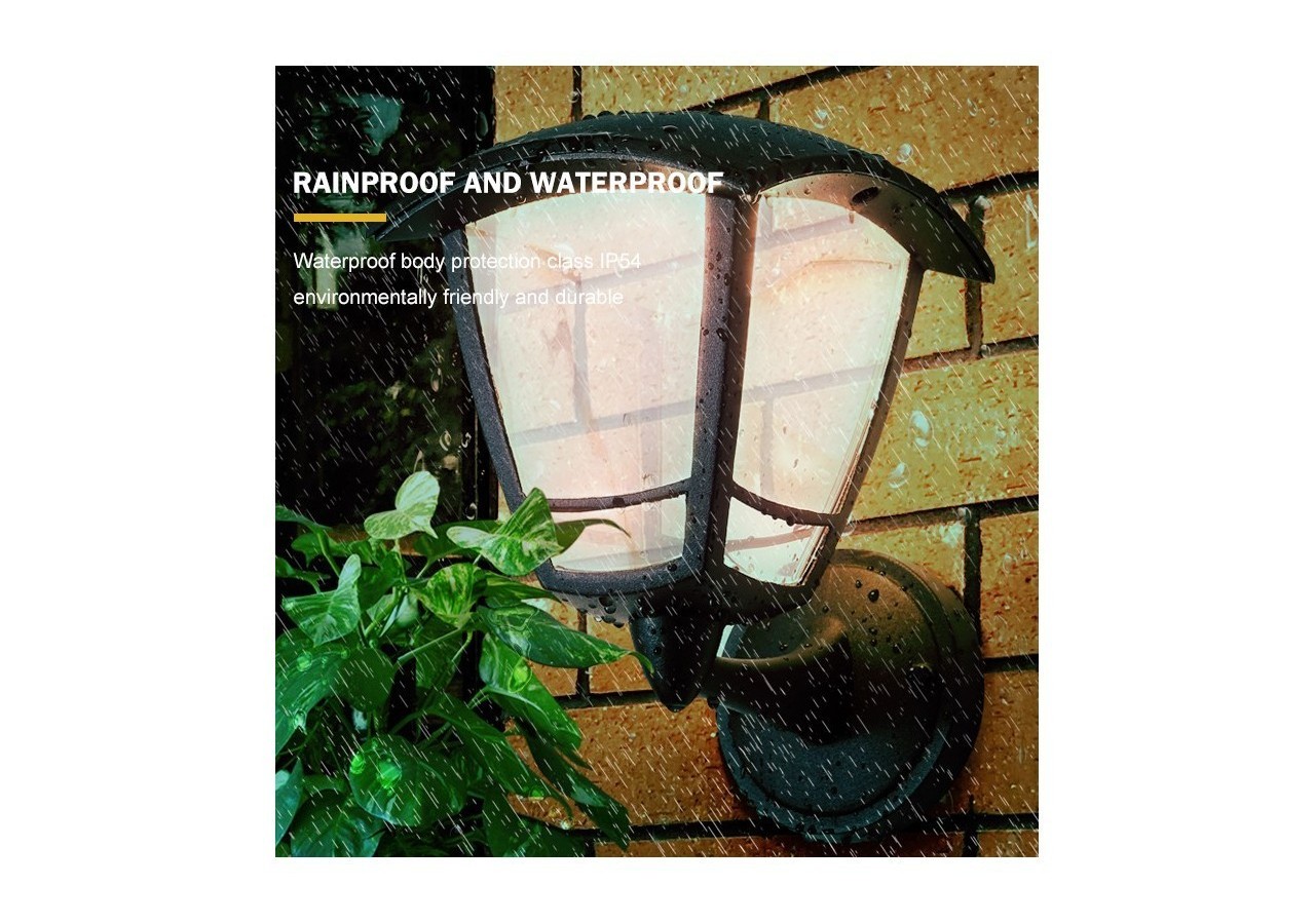 Lanterne murale LED "Tear" 8W IP44 - L5030-P - Barcelona LED