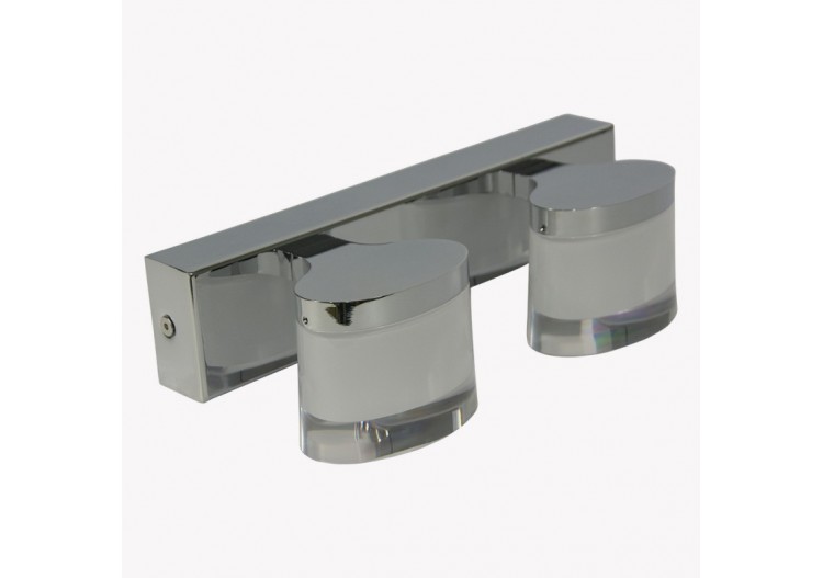 Double applique LED salle de bain Syon "10W" - LE112-2-BC - Barcelona LED 2