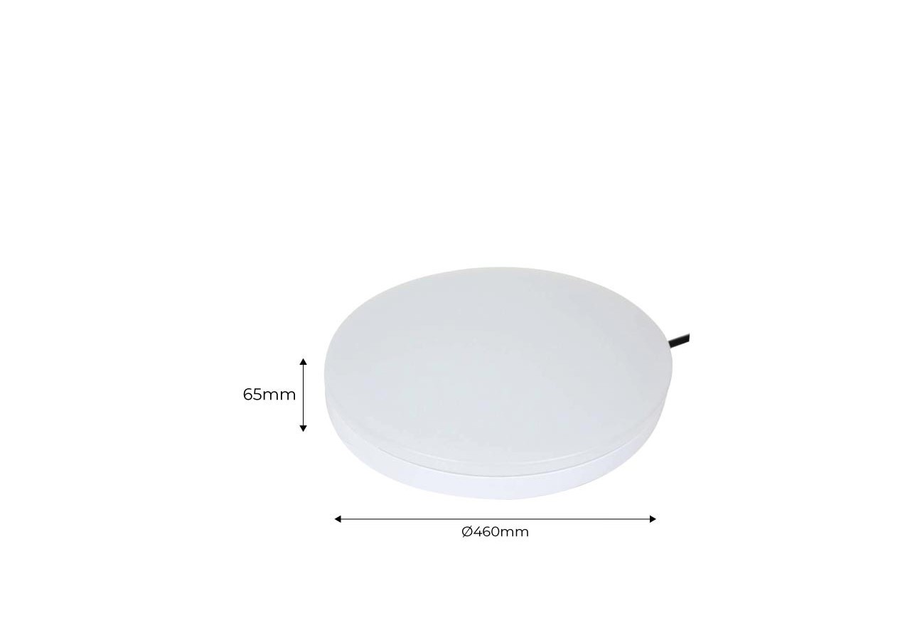 Plafonnier LED 36W rond - B1286BC - Barcelona LED