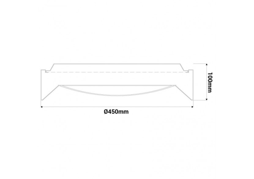 Plafonnier LED imitation bois-CCT-diamètre 450mm-28W - LN1612-CCT - Barcelona LED Plafonnier LED imitation bois-CCT-diamètre 450mm-28W - LN1612-CCT - Barcelona LED