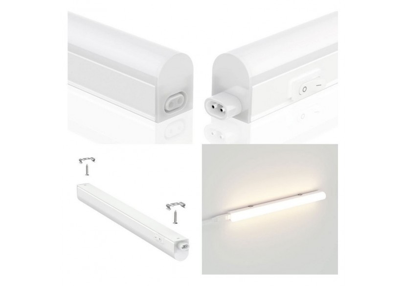 Réglette LED T5 120cm 14W 1190lm - B1780-5-120OPBN - Barcelona LED Réglette LED T5 120cm 14W 1190lm - B1780-5-120OPBN - Barcelona LED