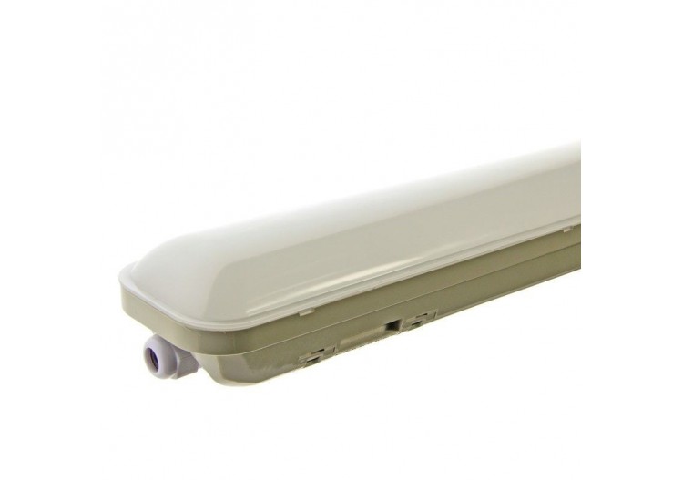 Réglette étanche LED traversante 36W IP65 120cm 3000lm 6500K - B8400-120BF - Barcelona LED