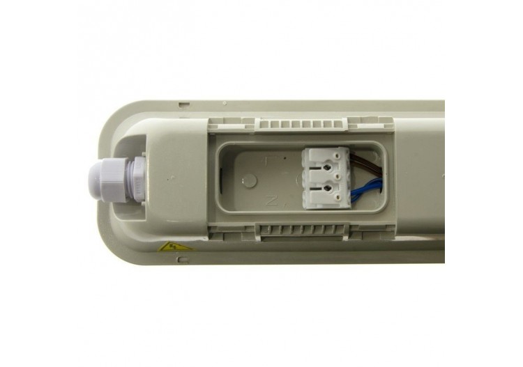 Réglette étanche LED traversante 36W IP65 120cm 3000lm 6500K - B8400-120BF - Barcelona LED 2