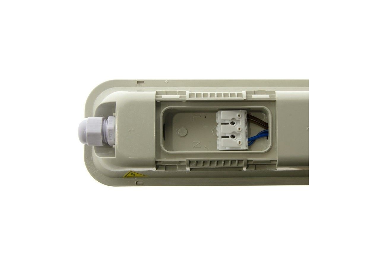 Réglette étanche LED traversante 36W IP65 120cm 3000lm 6500K - B8400-120BF - Barcelona LED