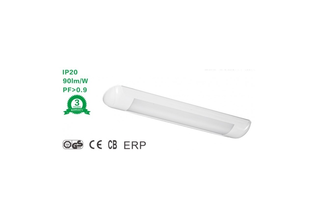 Linéaire LED 120 CM 32W 2800lm IP20 - B1790-120BC - Barcelona LED