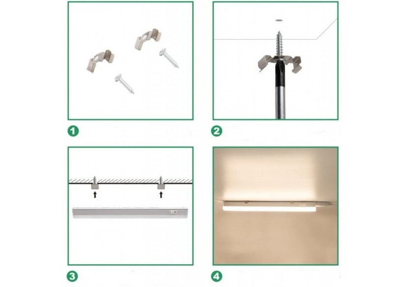 Réglette LED T5 30cm 4W 340lm - B1780-5-30OPBF - Barcelona LED Réglette LED T5 30cm 4W 340lm - B1780-5-30OPBF - Barcelona LED