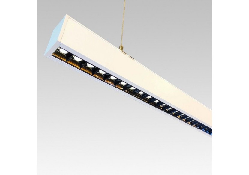 Suspension linéaire LED 30W 120cm 2750lm faible UGR16 - B9010-B-BC - Barcelona LED Suspension linéaire LED 30W 120cm 2750lm faible UGR16 - B9010-B-BC - Barcelona LED