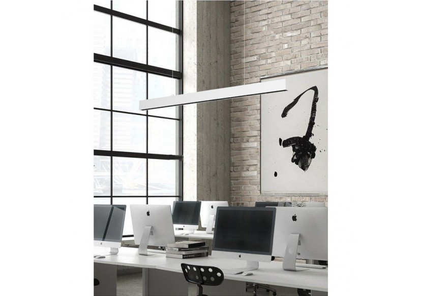 Suspension linéaire LED 30W 120cm 2750lm faible UGR16 - B9010-B-BC - Barcelona LED Suspension linéaire LED 30W 120cm 2750lm faible UGR16 - B9010-B-BC - Barcelona LED