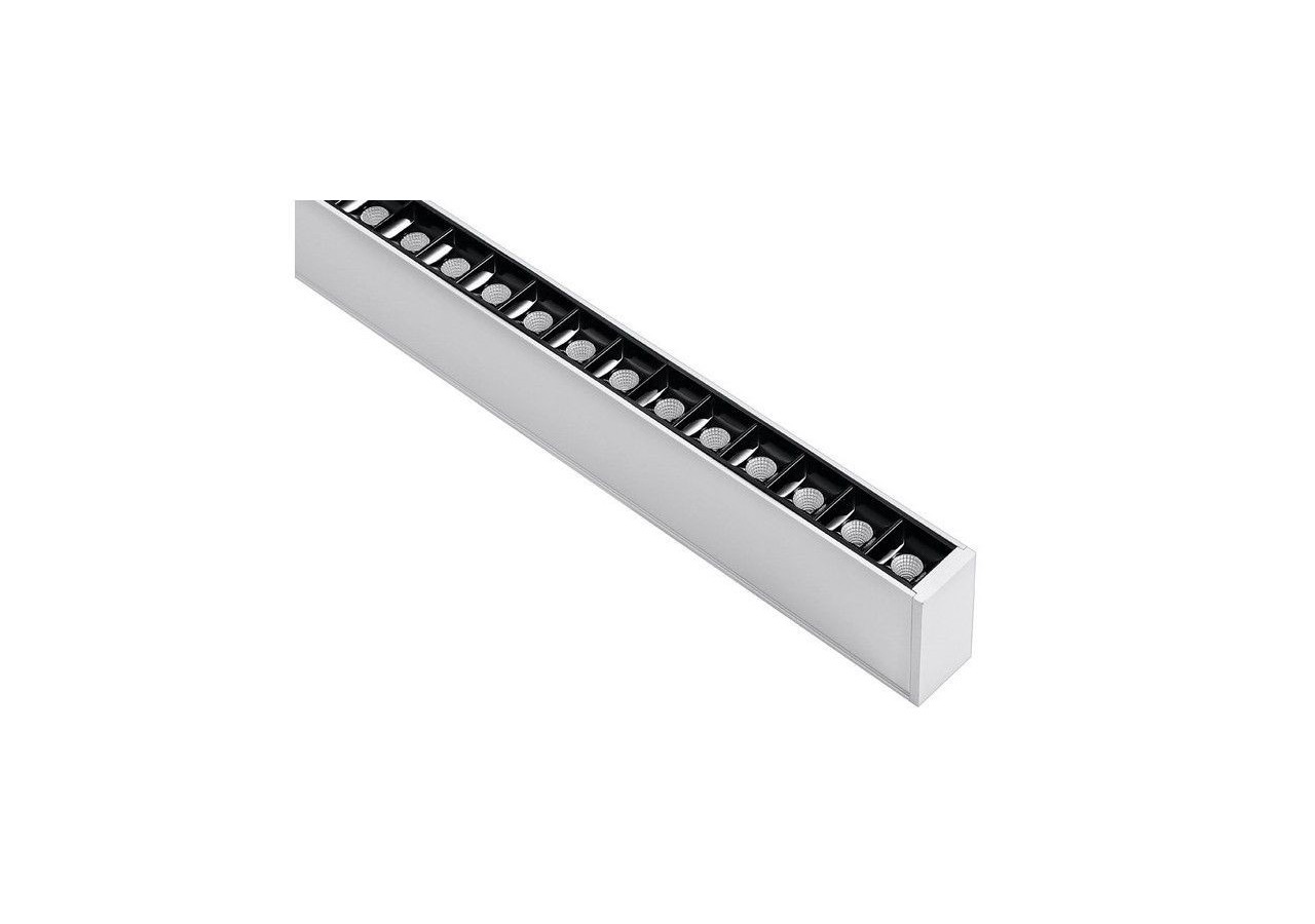 Suspension linéaire LED 30W 120cm 2750lm faible UGR16 - B9010-B-BC - Barcelona LED