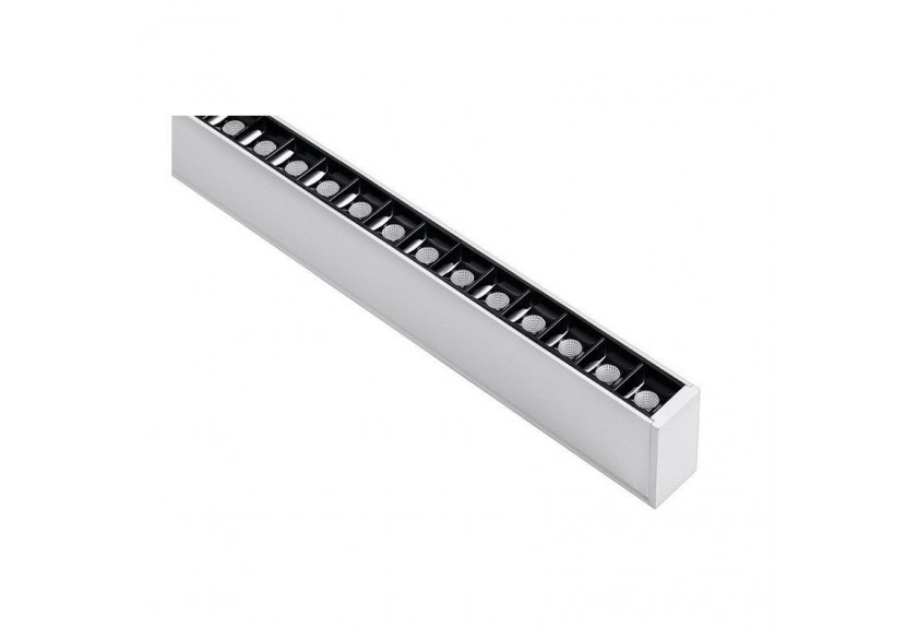 Suspension linéaire LED 30W 120cm 2750lm faible UGR16 - B9010-B-BC - Barcelona LED Suspension linéaire LED 30W 120cm 2750lm faible UGR16 - B9010-B-BC - Barcelona LED