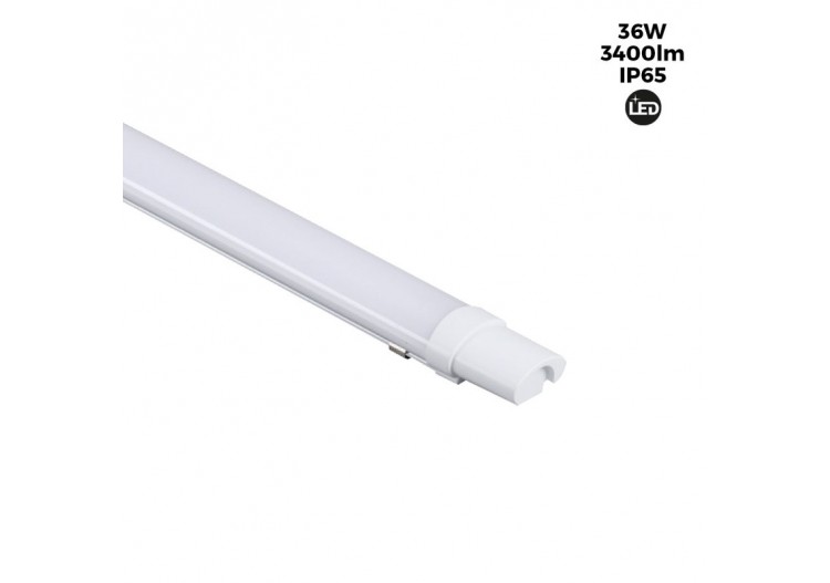 Réglette LED étanche 36W IP65 120cm 3400lm - B8410-120BF - Barcelona LED 2