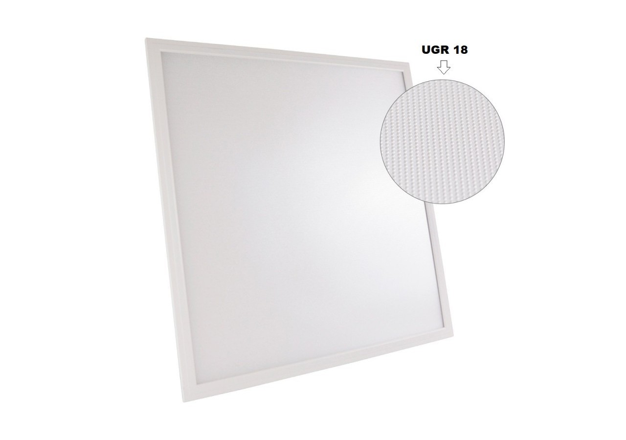 Panneau LED 60x60 extra-plat-Driver OSRAM-40W-UGR18-IRC 90 - B5235-UGR18-BN - Barcelona LED