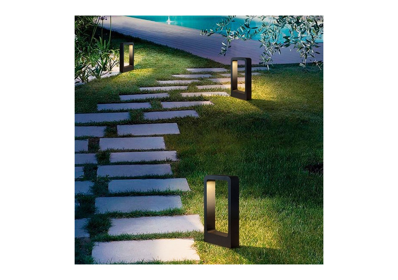 Potelet LED extérieur 7W IP65 - L5029 - Barcelona LED