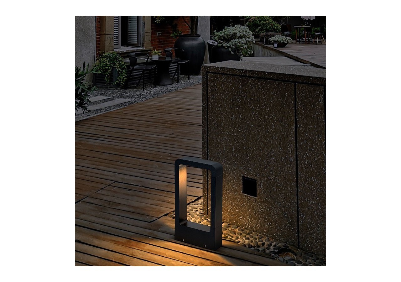 Potelet LED extérieur 7W IP65 - L5029 - Barcelona LED