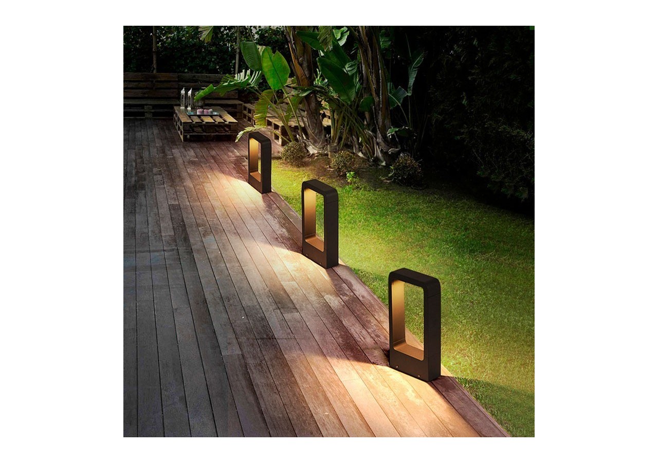 Potelet LED extérieur 7W IP65 - L5029 - Barcelona LED