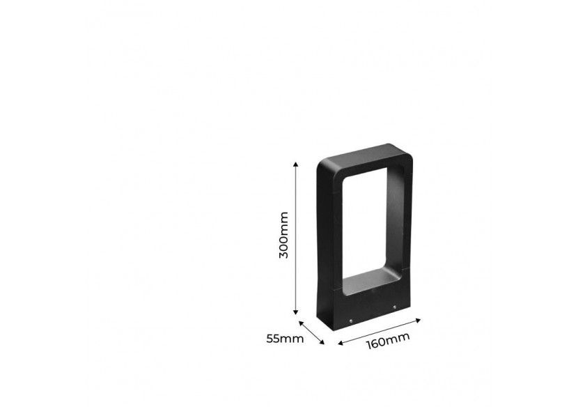 Potelet LED extérieur 7W IP65 - L5029 - Barcelona LED Potelet LED extérieur 7W IP65 - L5029 - Barcelona LED