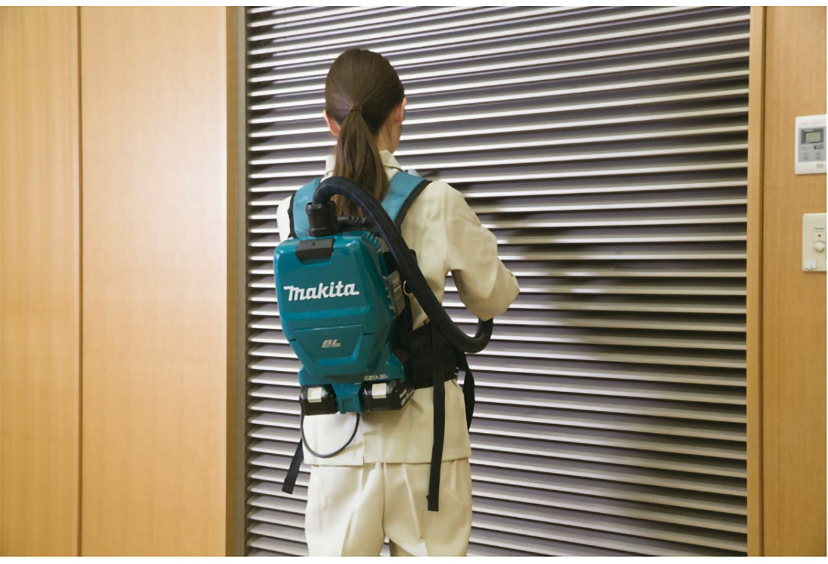 Aspirateur dorsal 2 x 18V - 36V - Makita : Confort'Mat