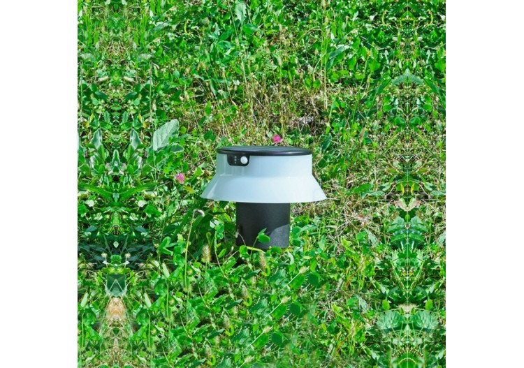 Potelet LED solaire sur piquet 18cm et capteur PIR-3 modes de fonctionnement-CCT - ​FE1.572.000.A0S1KOP2 - Barcelona LED 2