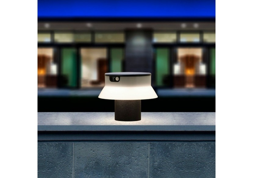 Potelet LED solaire "FELICE 200" 18cm avec capteur PIR-3 modes de fonctionnement-CCT - FE1.573.000.A0S1KOP2 - Barcelona LED Potelet LED solaire "FELICE 200" 18cm avec capteur PIR-3 modes de fonctionnement-CCT - FE1.573.000.A0S1KOP2 - Barcelona LED