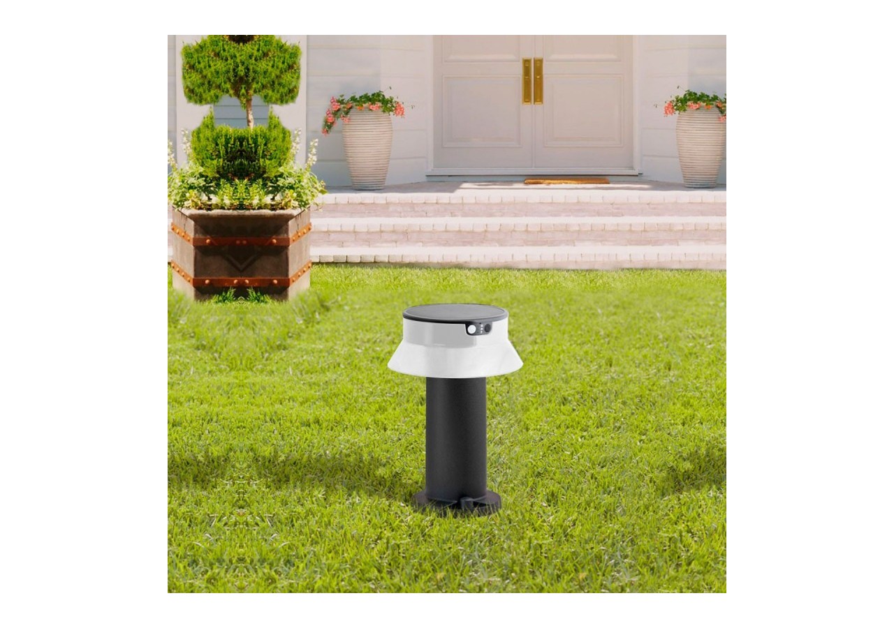 Potelet LED solaire "FELICE 400" 33cm avec capteur PIR-3 modes de fonctionnement-CCT - FE1.574.000.A0S1KOP2 - Barcelona LED