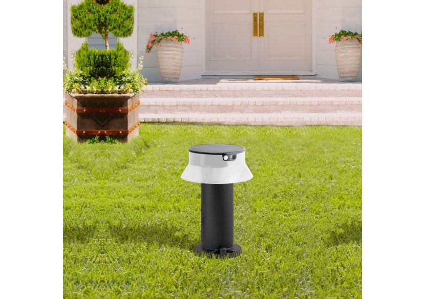 Potelet LED solaire "FELICE 400" 33cm avec capteur PIR-3 modes de fonctionnement-CCT - FE1.574.000.A0S1KOP2 - Barcelona LED Potelet LED solaire "FELICE 400" 33cm avec capteur PIR-3 modes de fonctionnement-CCT - FE1.574.000.A0S1KOP2 - Barcelona LED
