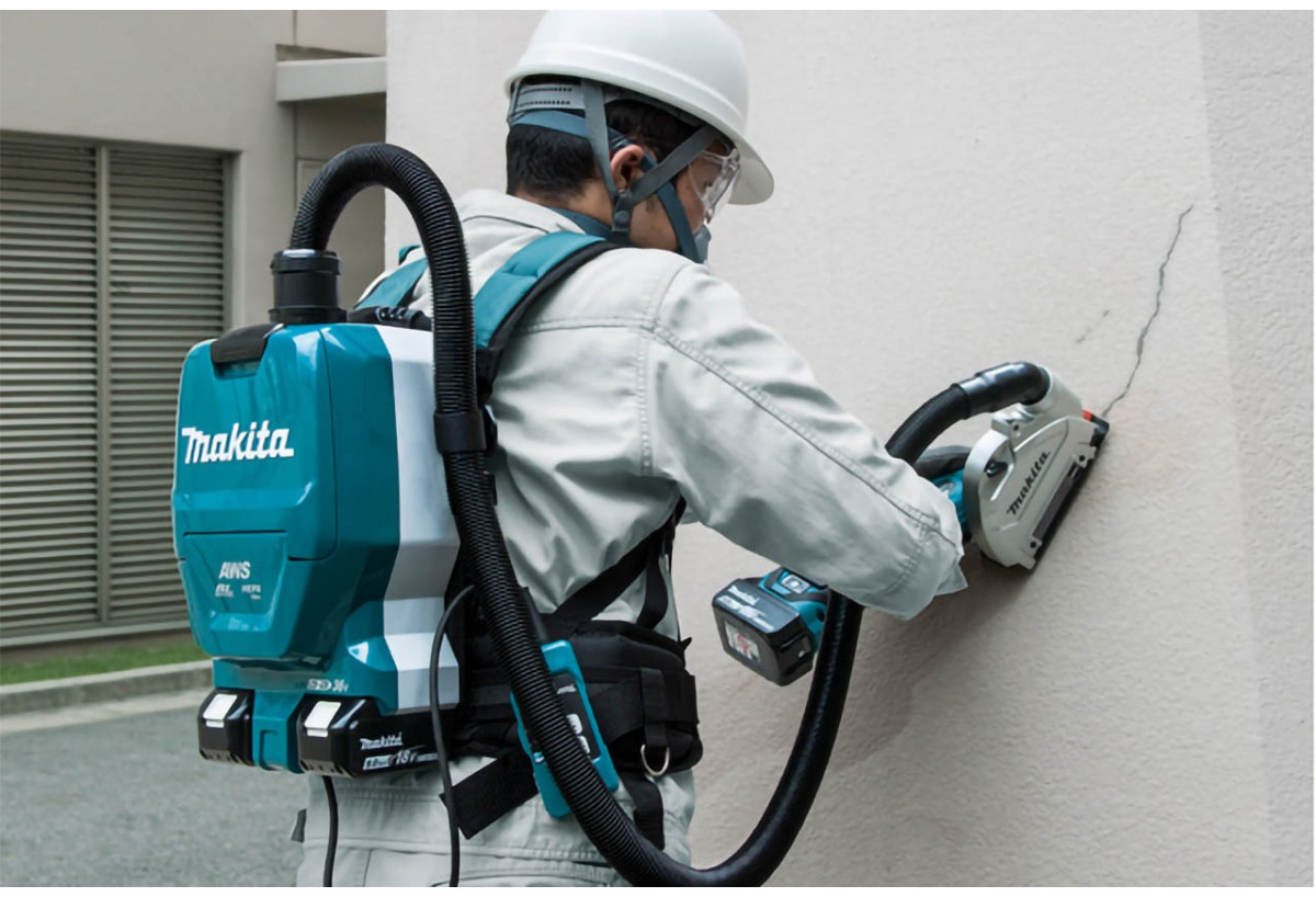 Aspirateur dorsal 2 x 18V - 36V - Makita : Confort'Mat