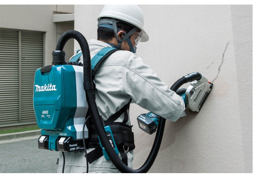 Aspirateur dorsal 2 x 18V - 36V - Makita : Confort'Mat