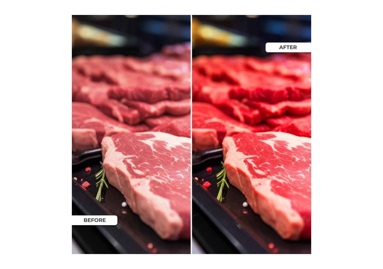 Spot LED encastrable spécial boucherie-30W-Coupe diamètre 210 mm - B1260-1-CAR - Barcelona LED