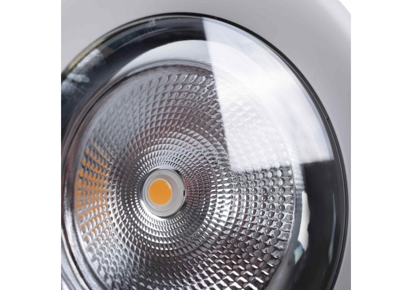 Spot LED encastrable spécial cosmétique, mode et vente au détail-30W-Coupe diamètre 210 mm - B1260-1-RET-4K - Barcelona LED