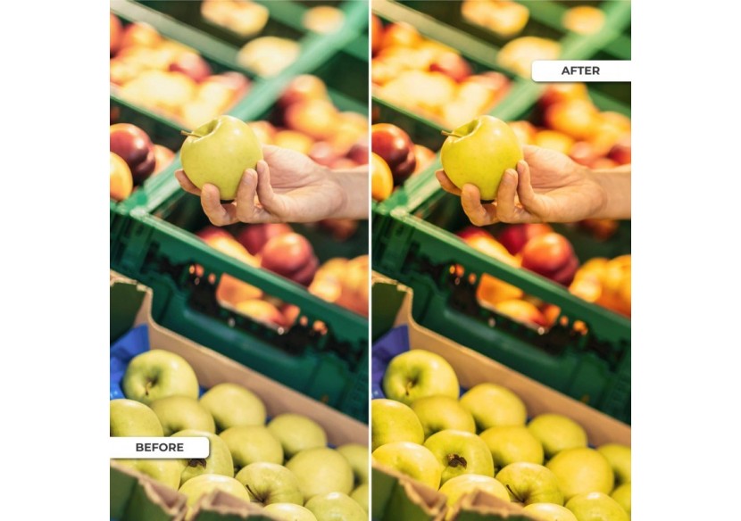 Spot LED encastrable spécial fruits et légumes- 30W-Coupe diamètre 210 mm - B1260-1-FYV - Barcelona LED