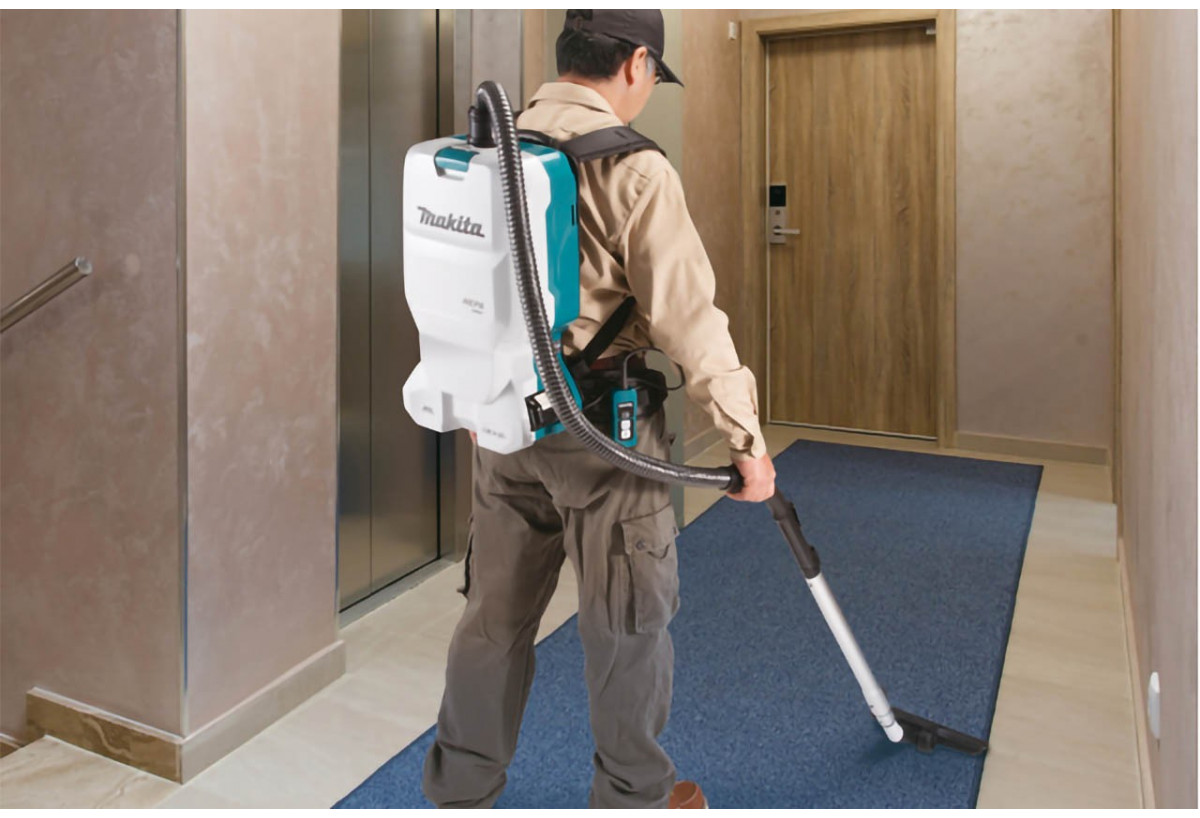 Aspirateur dorsal 2 x 18V - 36V - Makita : Confort'Mat
