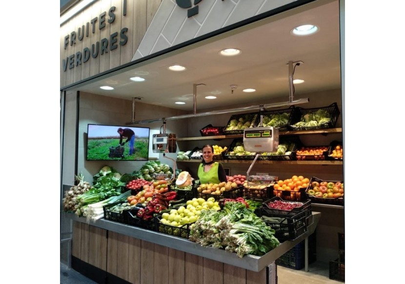 Spot LED encastrable spécial fruits et légumes- 30W-Coupe diamètre 210 mm - B1260-1-FYV - Barcelona LED