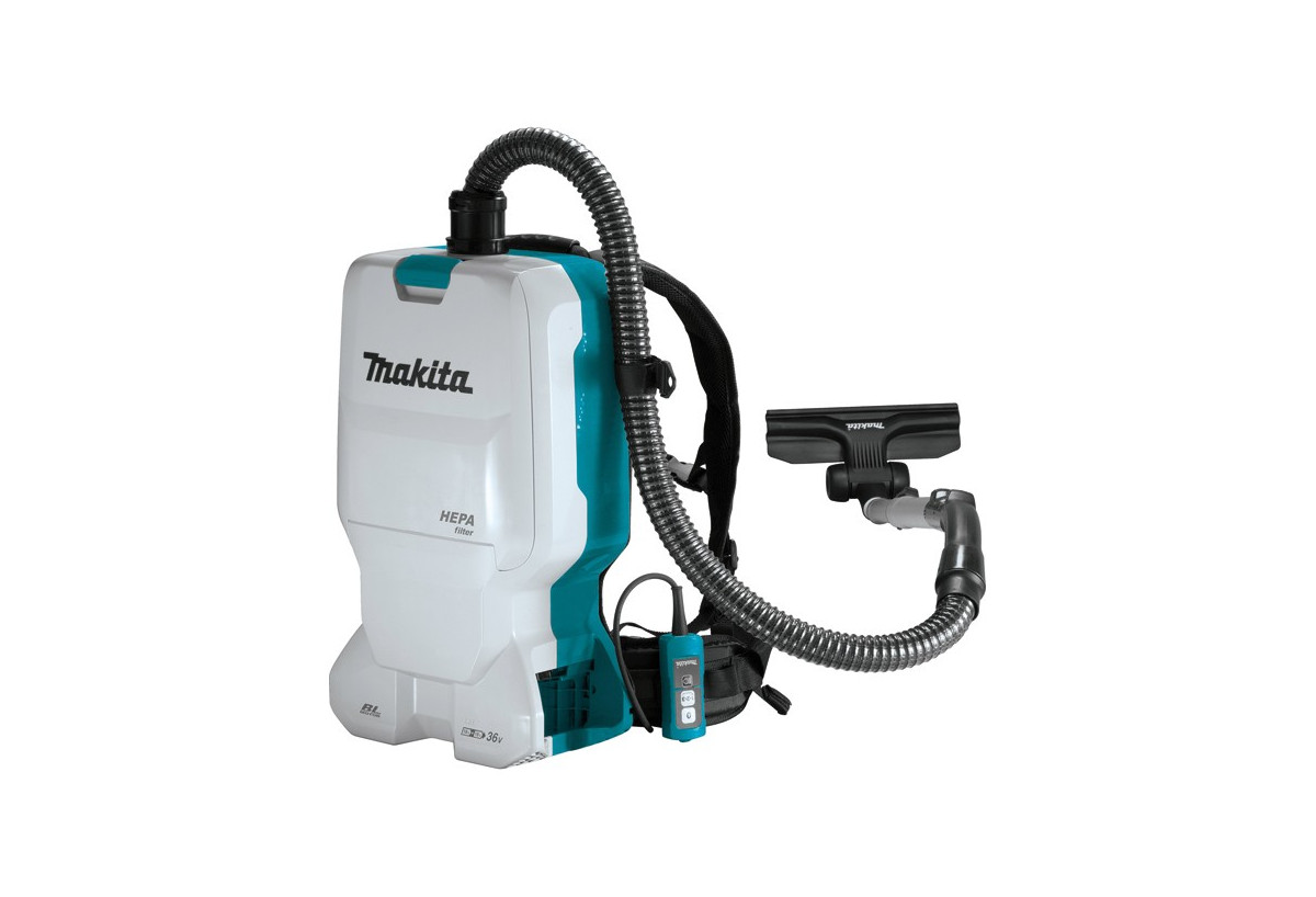 Aspirateur dorsal 2 x 18V - 36V - Makita : Confort'Mat