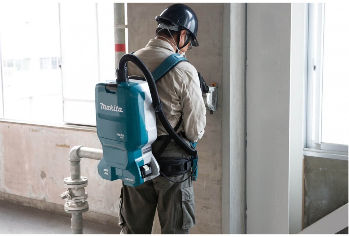 Aspirateur dorsal 2 x 18V - 36V - Makita : Confort'Mat