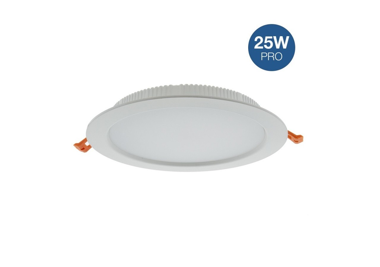 Downlight LED encastrable 25W 230V PRO 2500lm-5 ans de garantie - B1264BC - Barcelona LED
