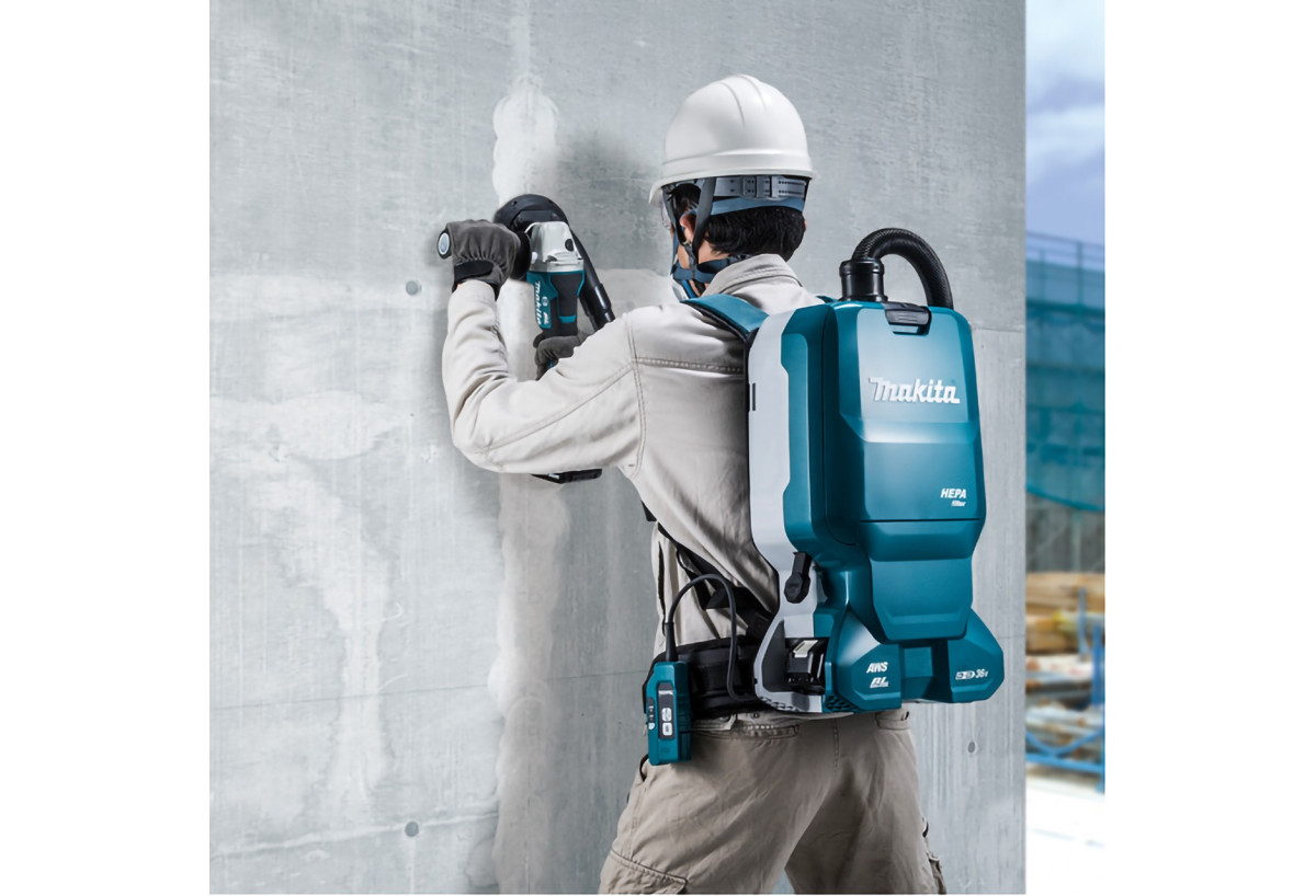 Aspirateur dorsal 2 x 18V - 36V - Makita : Confort'Mat