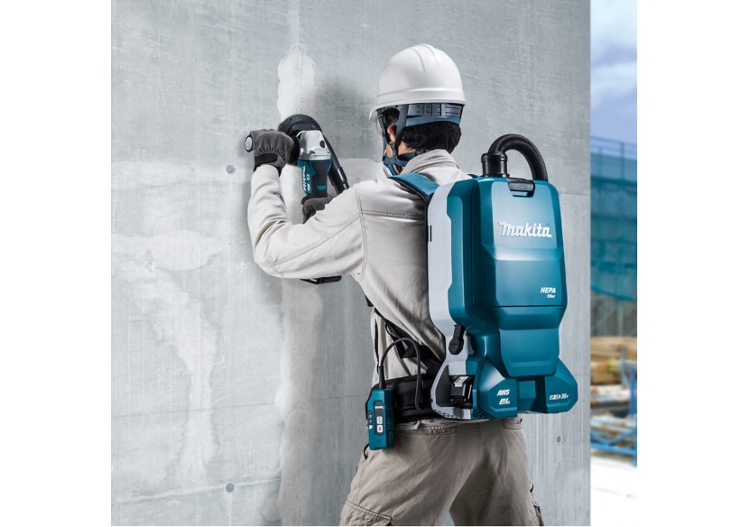 Aspirateur dorsal 2 x 18V - 36V - Makita : Confort'Mat