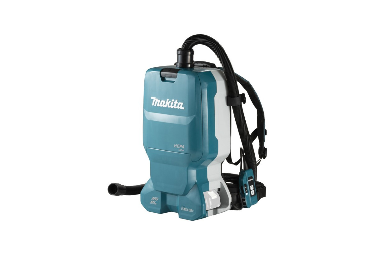 Aspirateur dorsal 2 x 18V - 36V - Makita : Confort'Mat