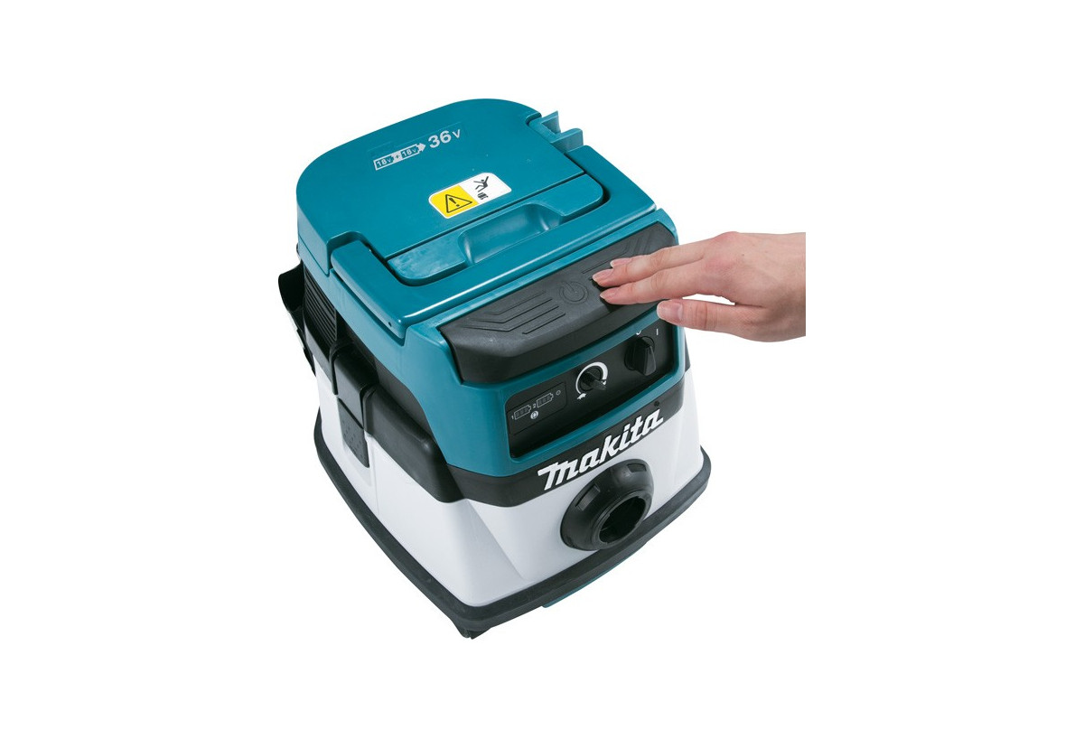 Aspirateur dorsal 2 x 18V - 36V - Makita : Confort'Mat