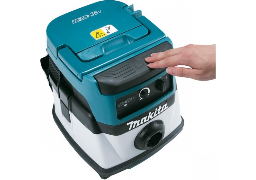 Aspirateur dorsal 2 x 18V - 36V - Makita : Confort'Mat