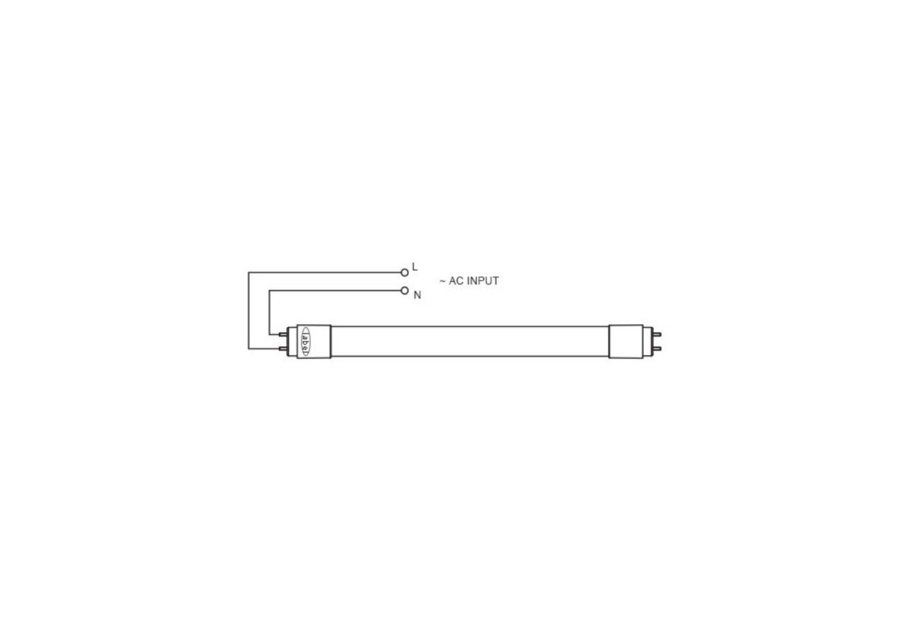Tube LED T8 120cm-18W-140lm/W - B4013BN - Barcelona LED