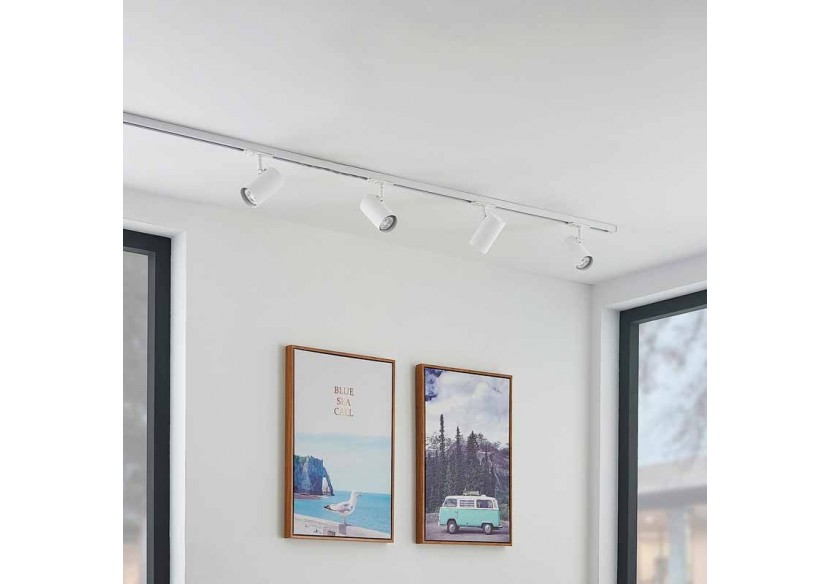 Rail triphasé de 200 cm saillie / suspendu - BTT-200-B - Barcelona LED Rail triphasé de 200 cm saillie / suspendu - BTT-200-B - Barcelona LED