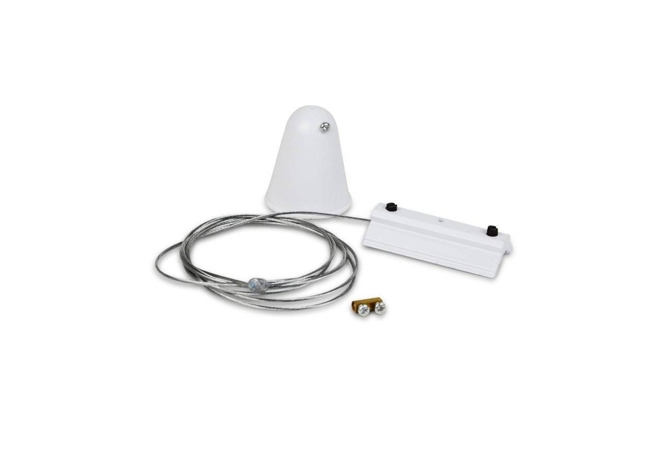 Kit de suspension pour rail triphasé-Câble 1,5m (1 unité) - BTT-GB08-B - Barcelona LED