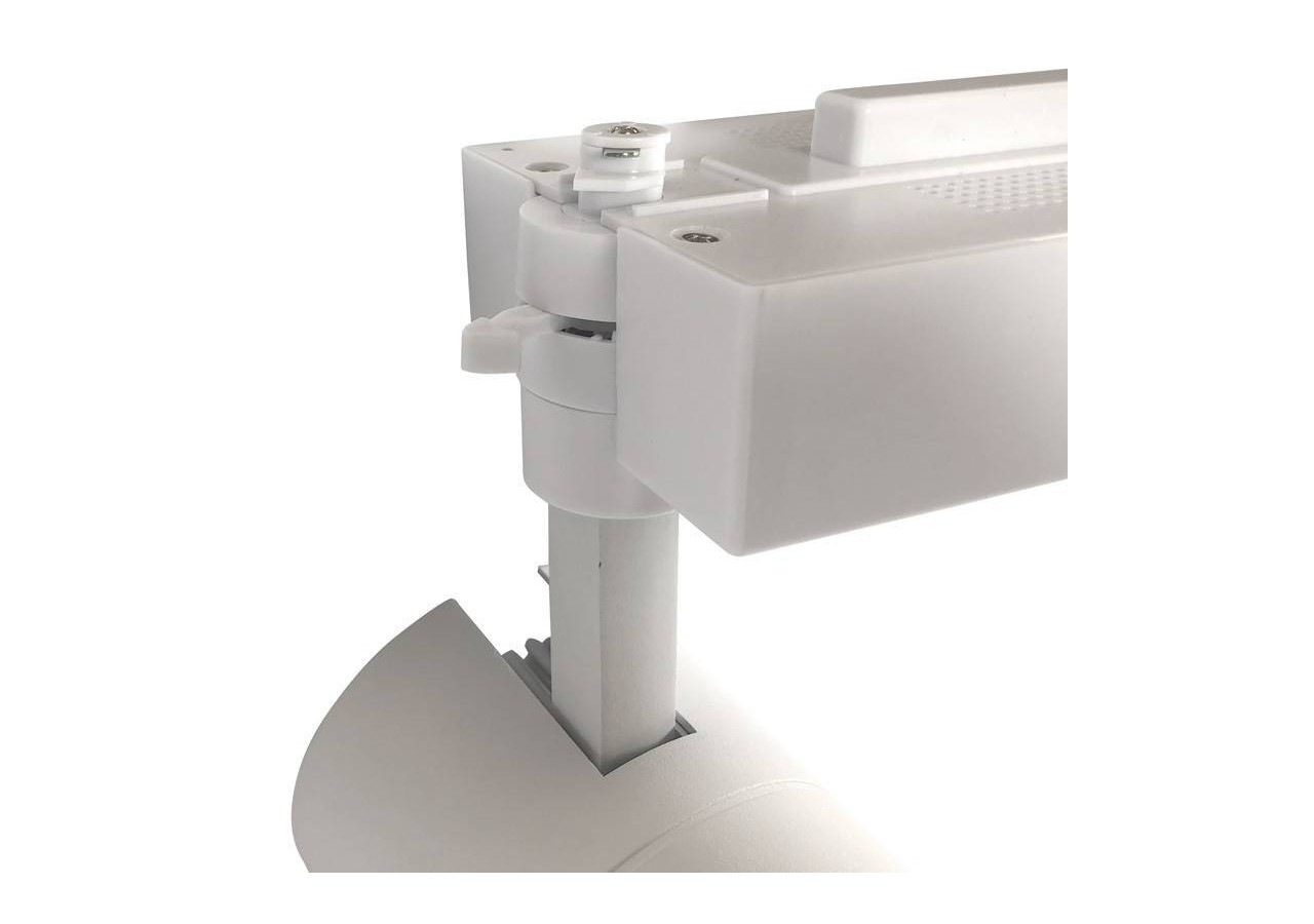 Projecteur LED sur rail monophasé spécial cosmétiques, mode et retail - B00574-B-RET-4K - Barcelona LED